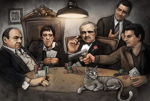 Posters TV Gangsters - Playing Poker - Poster 102034