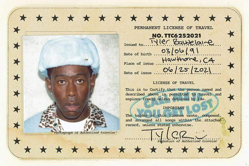 Posters Tyler the Creator - Call Me If You Get Lost - Poster 102250