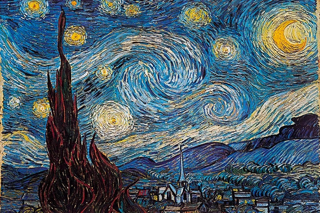Posters Vincent van Gogh - Starry Night - Poster 007782