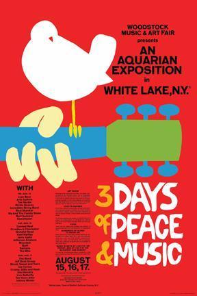 Posters Woodstock - 3 Days - Poster 000946