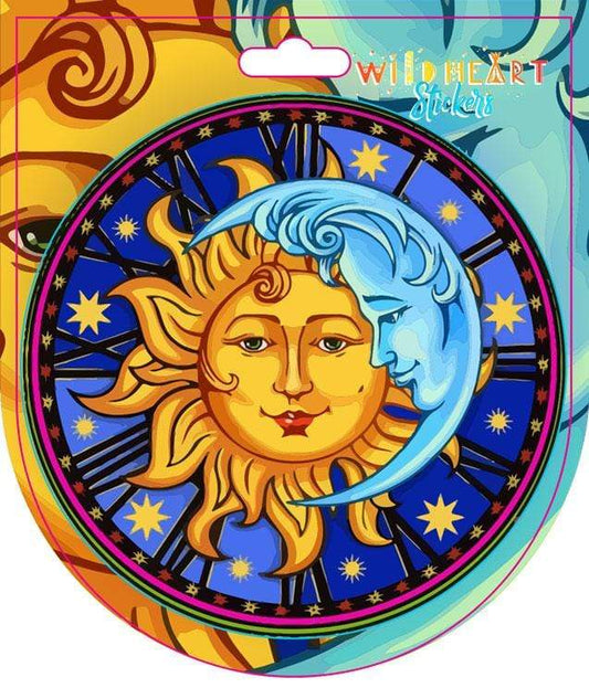 Stickers Celestial Clock - Window Sticker 101862