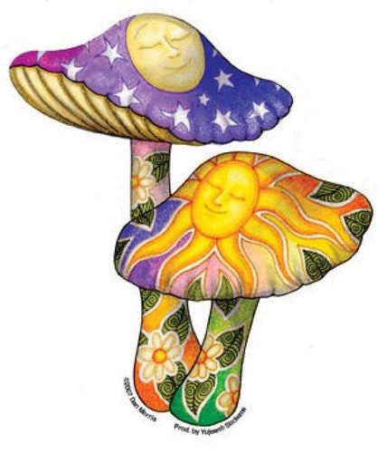 Stickers Dan Morris - Sleeping Mushrooms - Sticker 101817