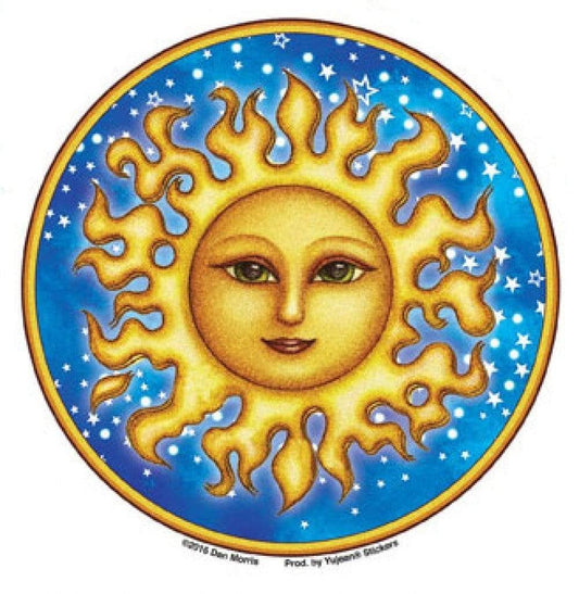 Stickers Dan Morris - Starry Sun - WIndow Sticker 101816