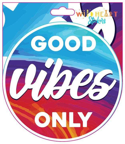 Stickers Good Vibes Only - Multicolor - Window Sticker 101864