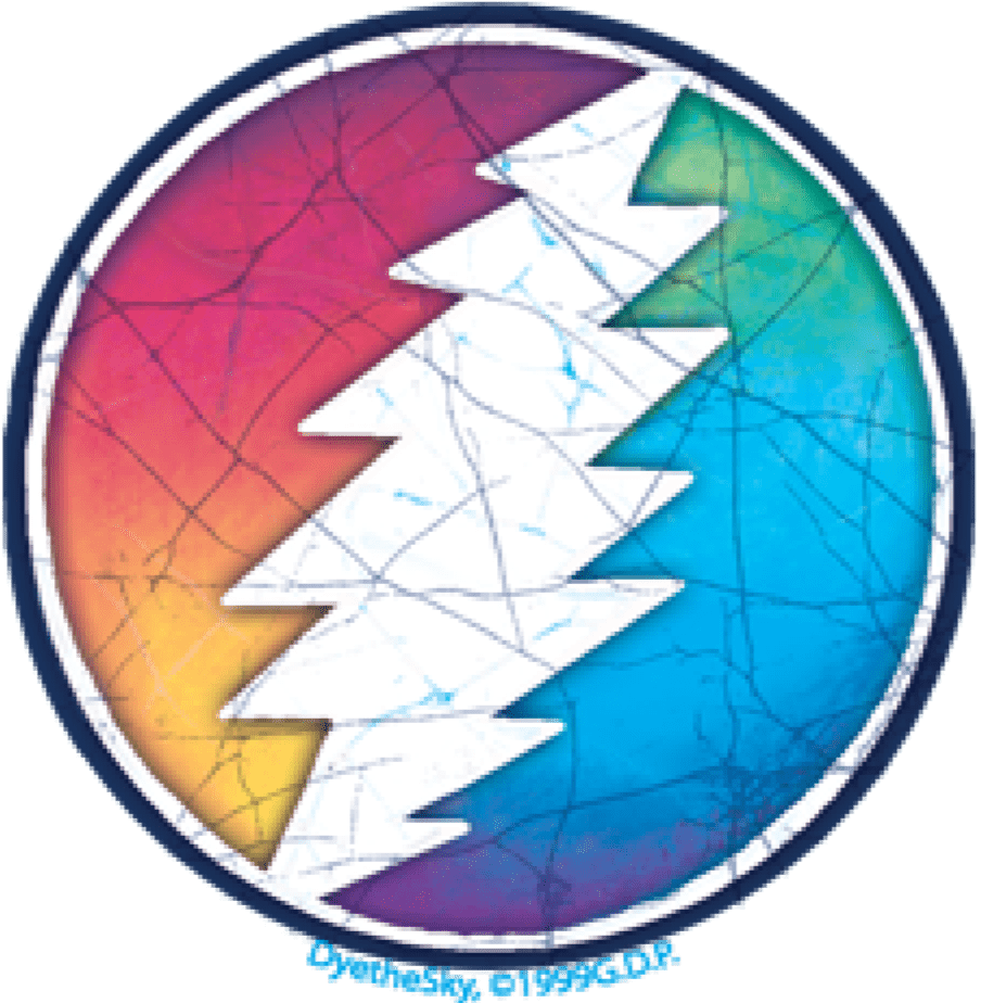 Stickers Grateful Dead - Circle Bolt - Sticker 100500