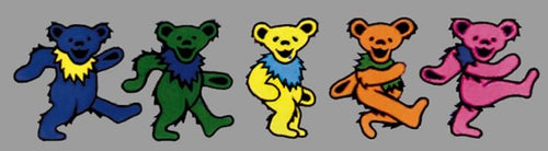 Stickers Grateful Dead - Dancing Bears - Window Sticker 103291
