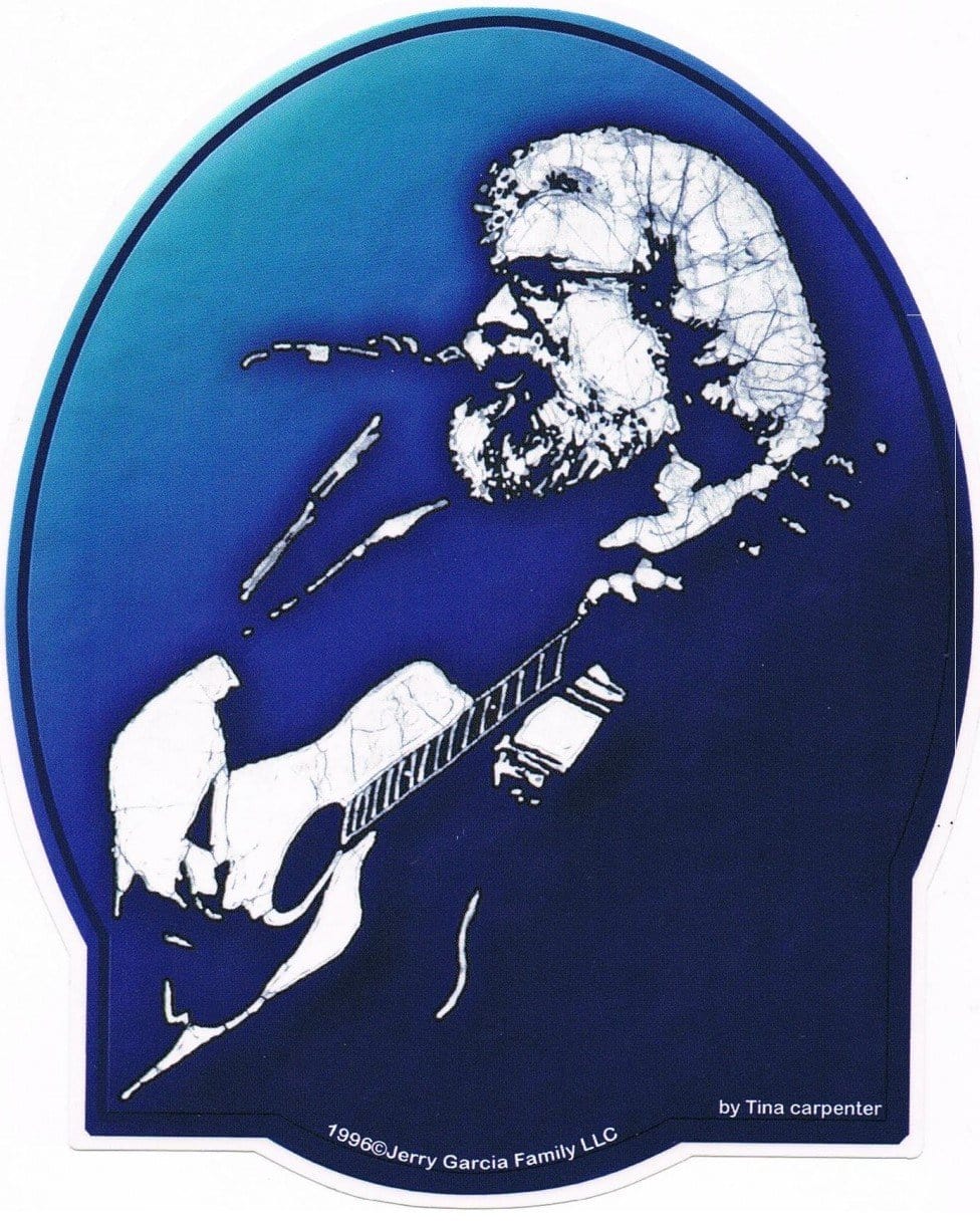 Stickers Grateful Dead - Jerry Garcia Acoustic - Sticker 100516