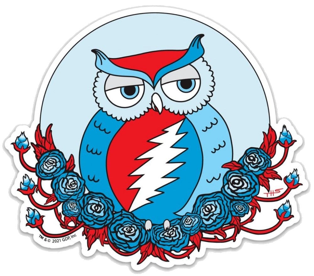 Stickers Grateful Dead - Owl - Sticker 102927