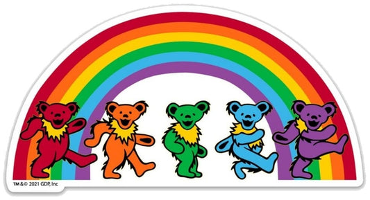 Stickers Grateful Dead - Rainbow Bears - Sticker 102929