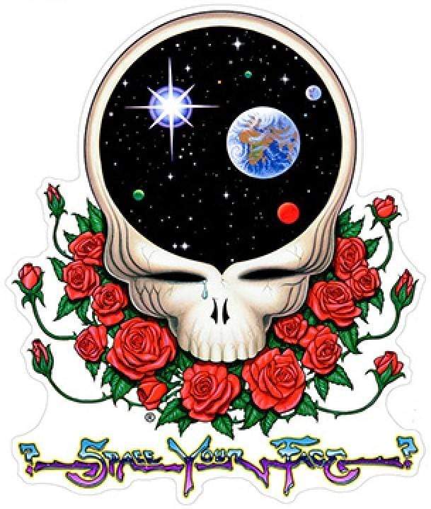 Stickers Grateful Dead - Space Your Face - Sticker 101800