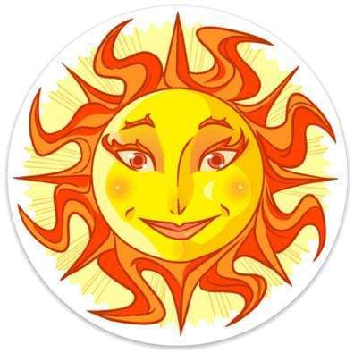 Stickers Happy Sunshine - Sticker 101636