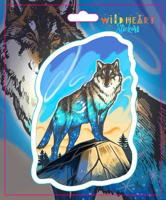 Stickers Lone Wolf - Window Sticker 101842
