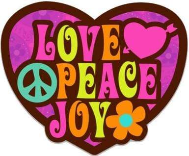 Stickers Love Peace Joy - Sticker 101613