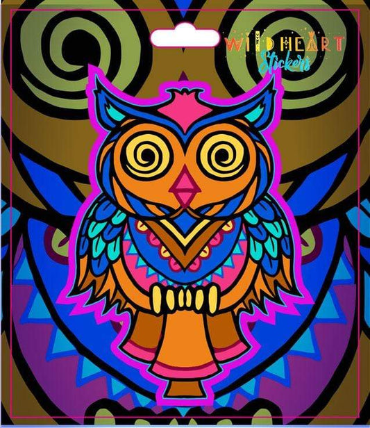 Stickers Owl Eyes - Window Sticker 101854
