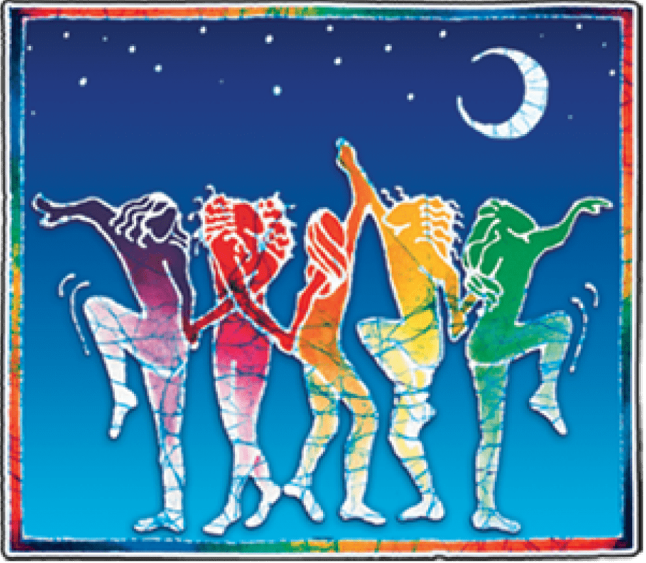 Stickers Rainbow Dancers - Sticker 101766