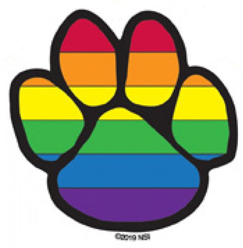 Stickers Rainbow Pride Paw - Sticker 101782