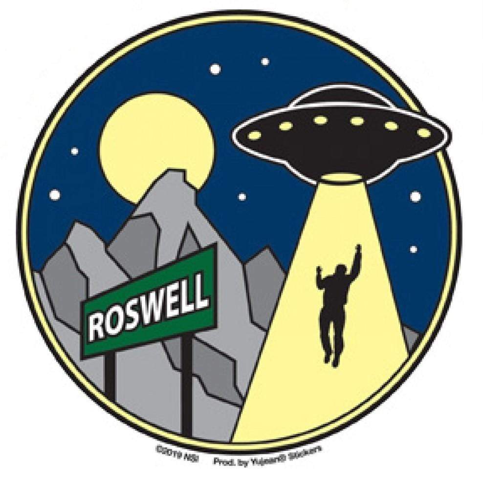 Stickers Roswell Alien - Sticker 101784