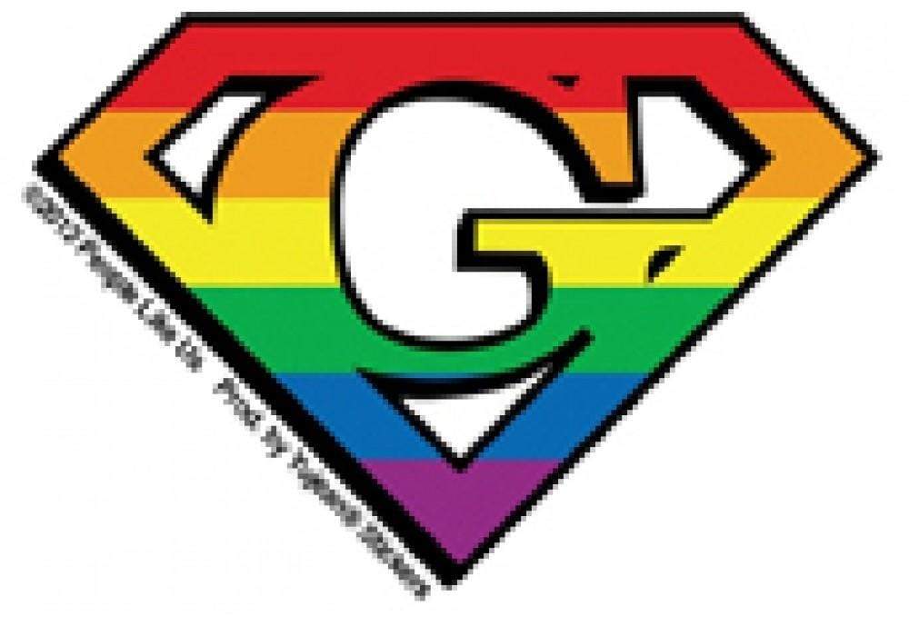 Stickers Super Gay - Sticker 101795