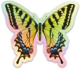 Stickers Tiger Swallowtail Butterfly - Holographic Sticker 101658