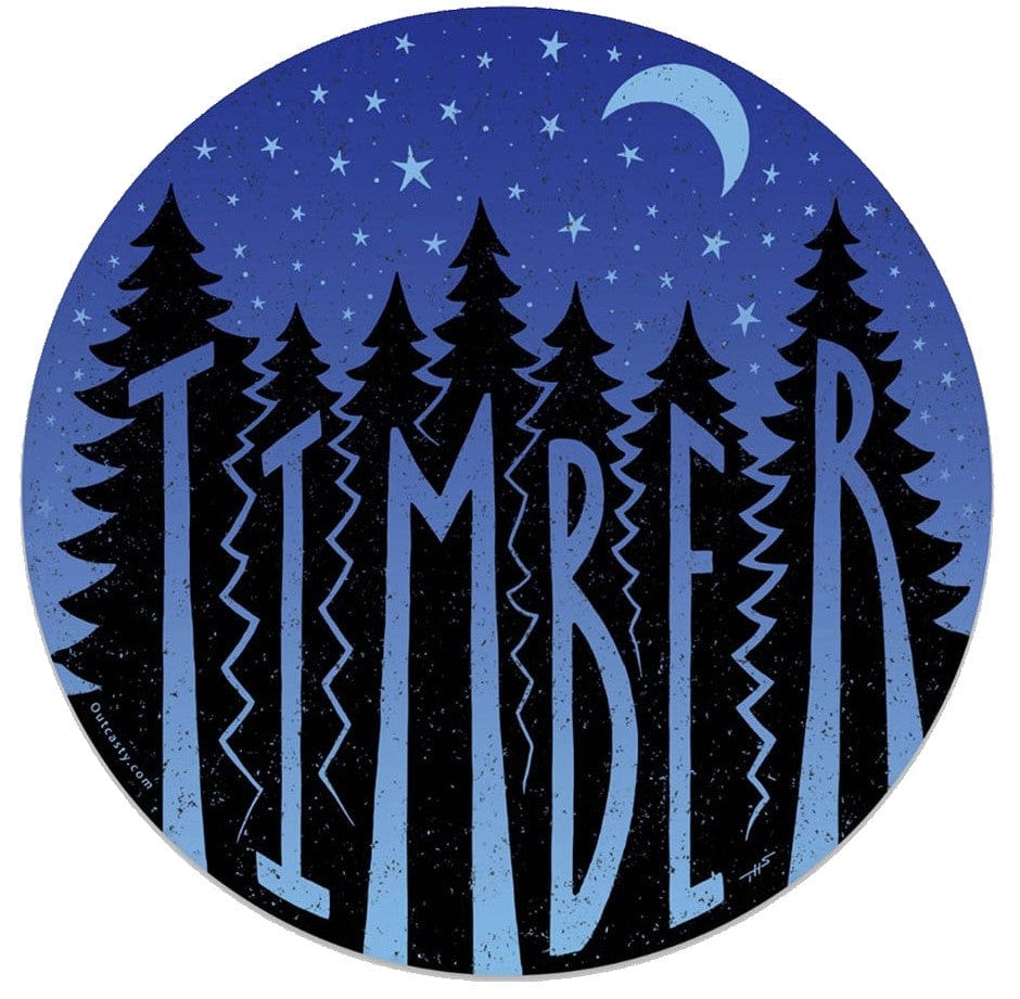Timber Sticker Timber - Sticker – TrippyStore