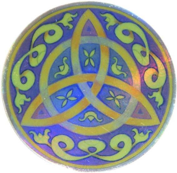 Stickers Triquetra - Holographic Sticker 101617