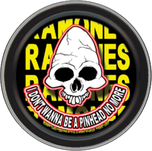 Storage Stash Tins - Ramones - Pinhead - Round Metal Storage Container 1030048