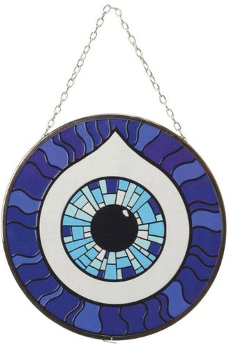 Suncatchers Evil Eye Mosaic - Stained Glass Suncatcher 102749