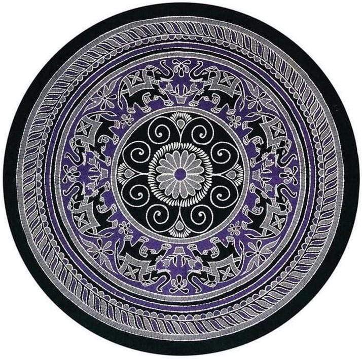 Tablecloths Elephant March - Purple - Round Tablecloth 101515