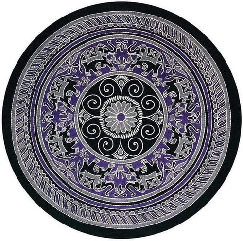 Tablecloths Elephant March - Purple - Round Tablecloth 101515