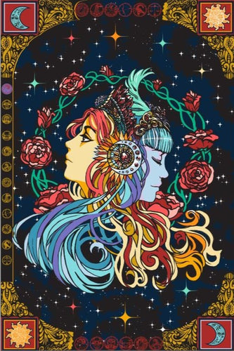Tapestries 3D - Celestial Zodiac - Tapestry 100857
