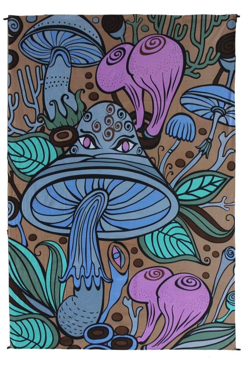 Tapestries 3D - Mushroom Teacher - Tapestry 102255