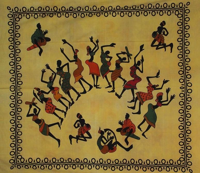 Tapestries African Dancers - Tapestry 101561
