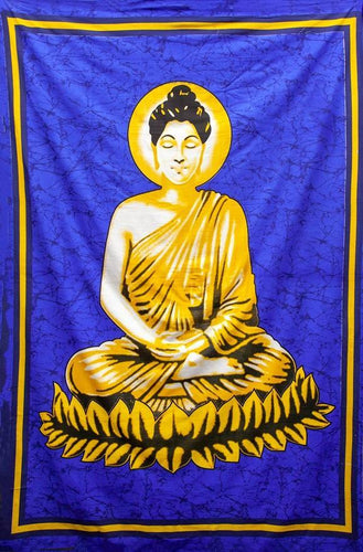 Tapestries Batik Buddha - Purple - Tapestry 101319