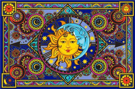 Tapestries Celestial Clockwork - Tapestry 100877