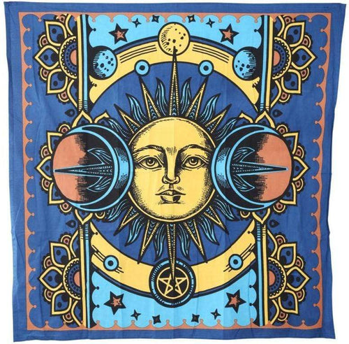 Tapestries Celestial Sun and Moon - Small Tapestry 102231