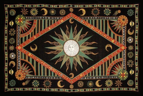 Celestial Sun - Multi-Color - Tapestry