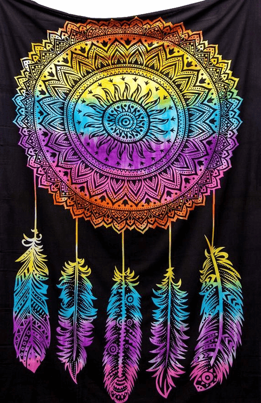 Tapestries Dreamcatcher - Tie-Dye - Tapestry 100623