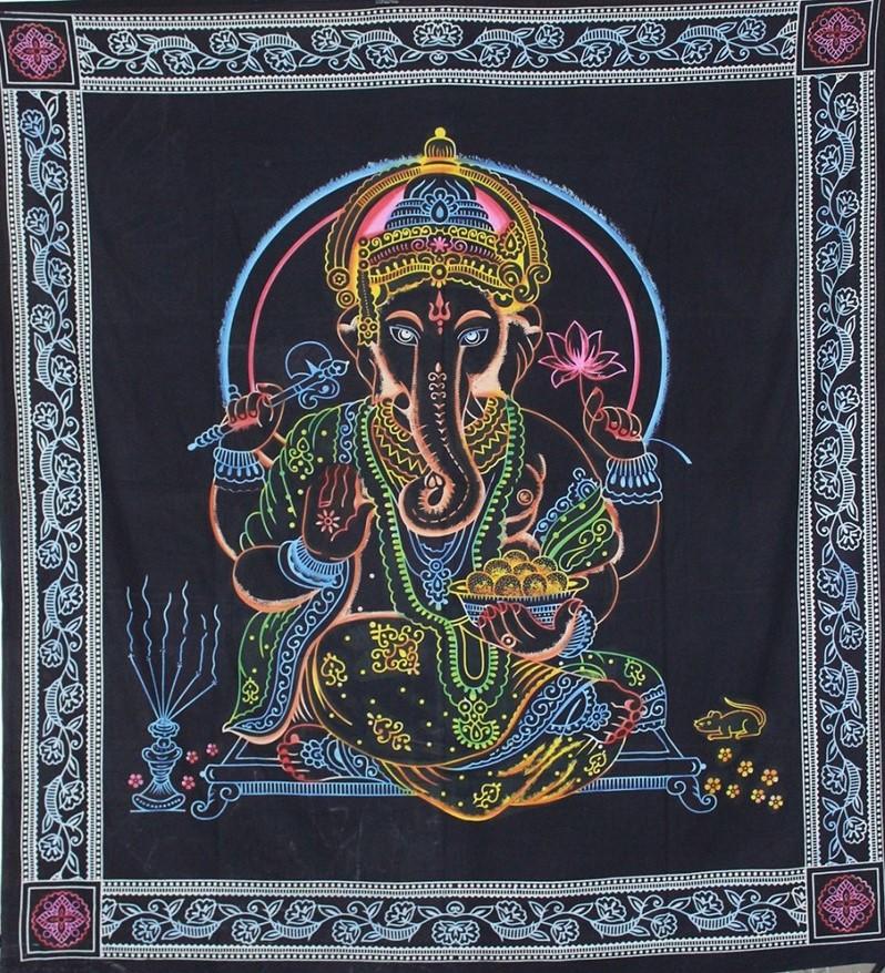 Tapestries Electric Ganesha - Tapestry 100628