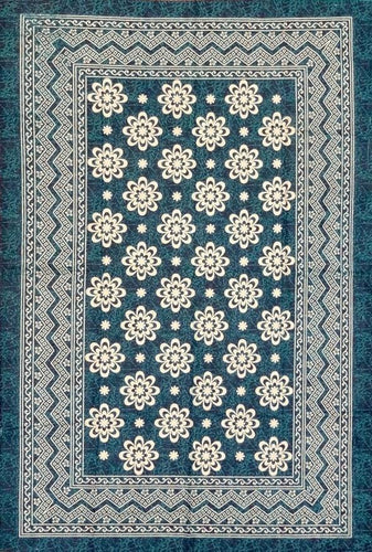 Tapestries Flower Daze - Blue - Tapestry 101381