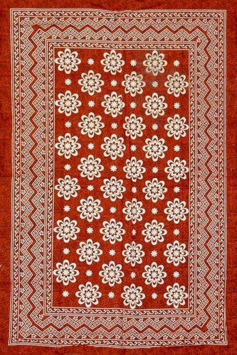 Tapestries Flower Daze - Red - Tapestry 101382