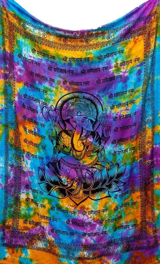 Tapestries Ganesha - Tie-Dye - Tapestry 100627