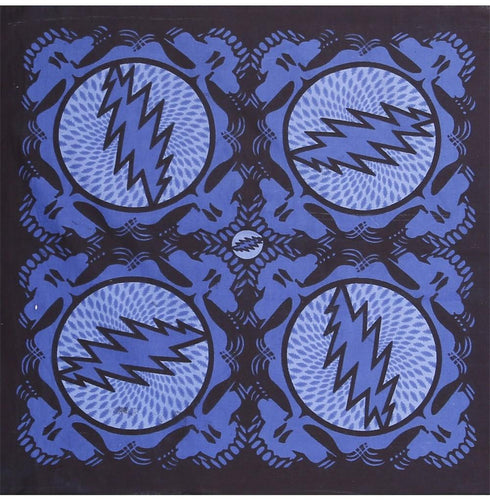Tapestries Grateful Dead - Spin Your Face - Blue - Small Tapestry 100422