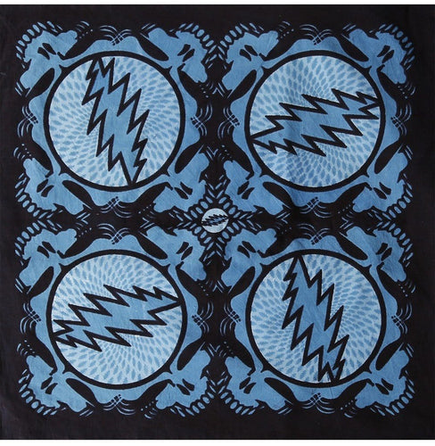Tapestries Grateful Dead - Spin Your Face - Light Blue - Small Tapestry 100421