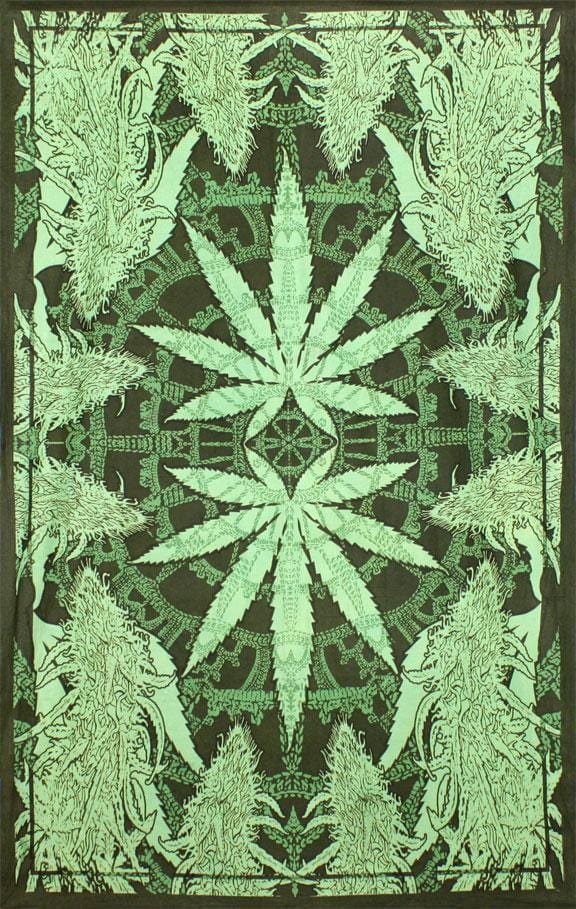 Tapestries Hempest Marijuana Leaf - Tapestry 005442