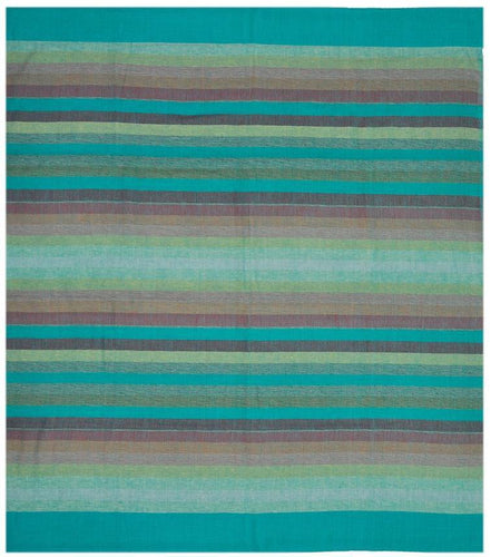 Tapestries Madras Striped - Green - Tapestry 100055
