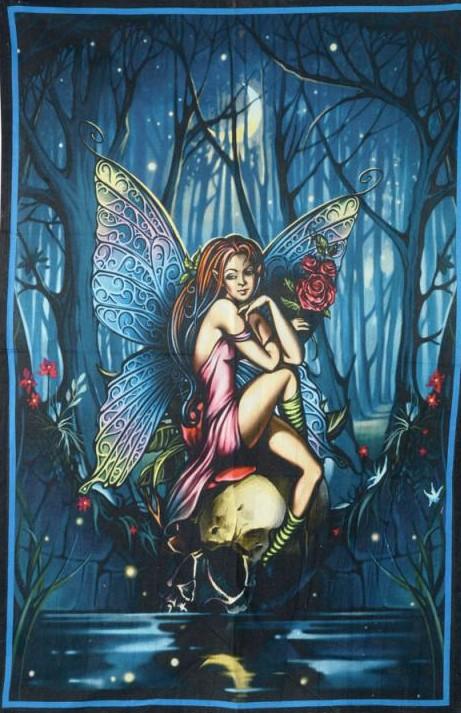 Midnight Fairy Tapestry TrippyStore