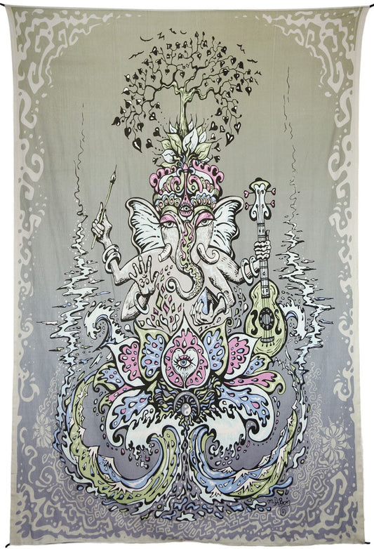 Tapestries Mike DuBois - Heady Ganesha - Tapestry 013593