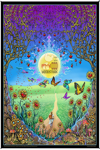 Tapestries Mike Dubois - Woodstock - Back to the Garden - Tapestry 100093