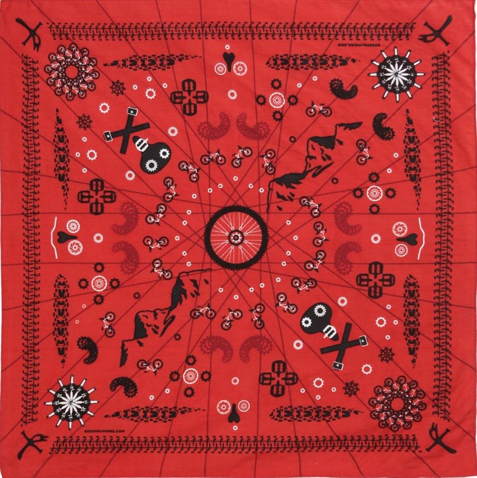 Tapestries Mountain Bike - Red - Small Tapestry 101591