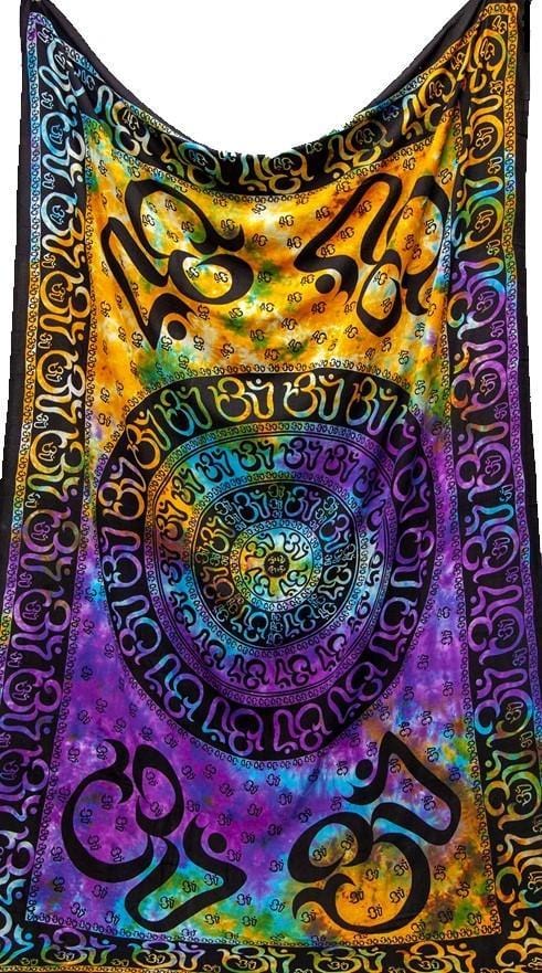 Tapestries Om Mandala - Tie-Dye - Tapestry 100671